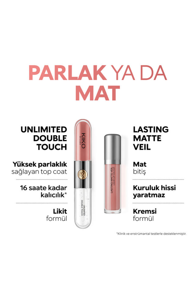 Ruj - Unlimited Double Touch - 120 Rosy Mauve