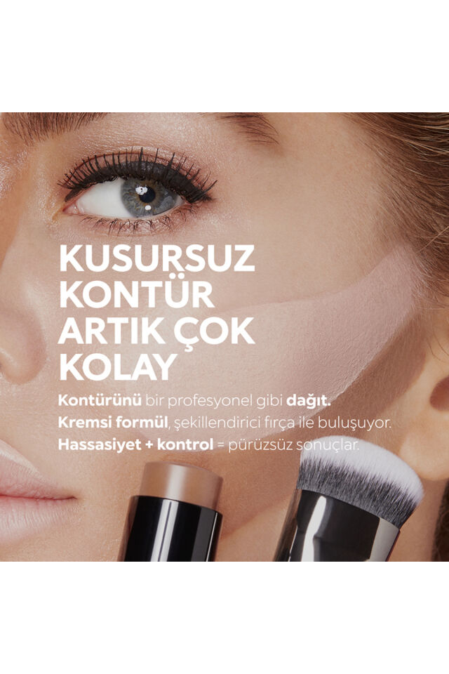 Kontür-Sculpting Touch Creamy Stick Contour-201 Chocolate-Yüz Hatlarını Belirginleştiren Kremsi