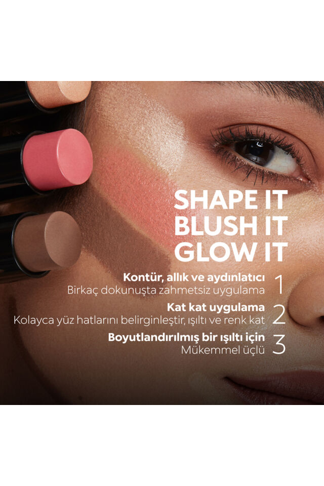 Allık - Velvet Touch Creamy Stick Blush - 07 Natural Rose