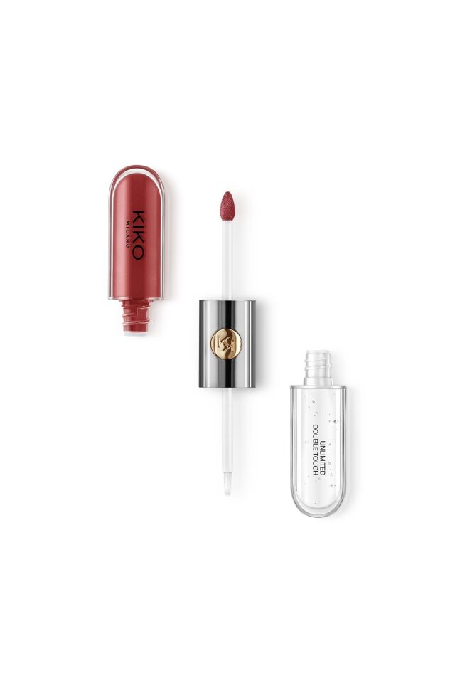 Ruj - Unlımıted Double Touch - 106 Satin Ruby Red - Uzun Süre Kalıcı Parlak / Mat Likit Lipstick